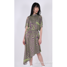 DAMEN ZEBRA DRUCKKLEID